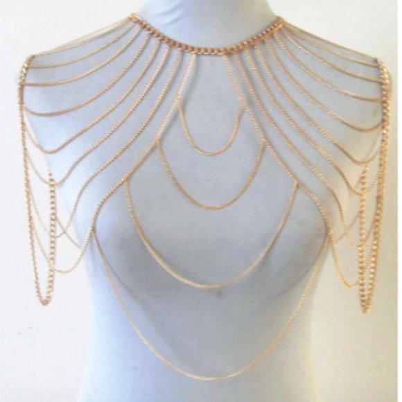 Dolls Kill Jewelry - NEW EMPRESS CHAIN HARNESS